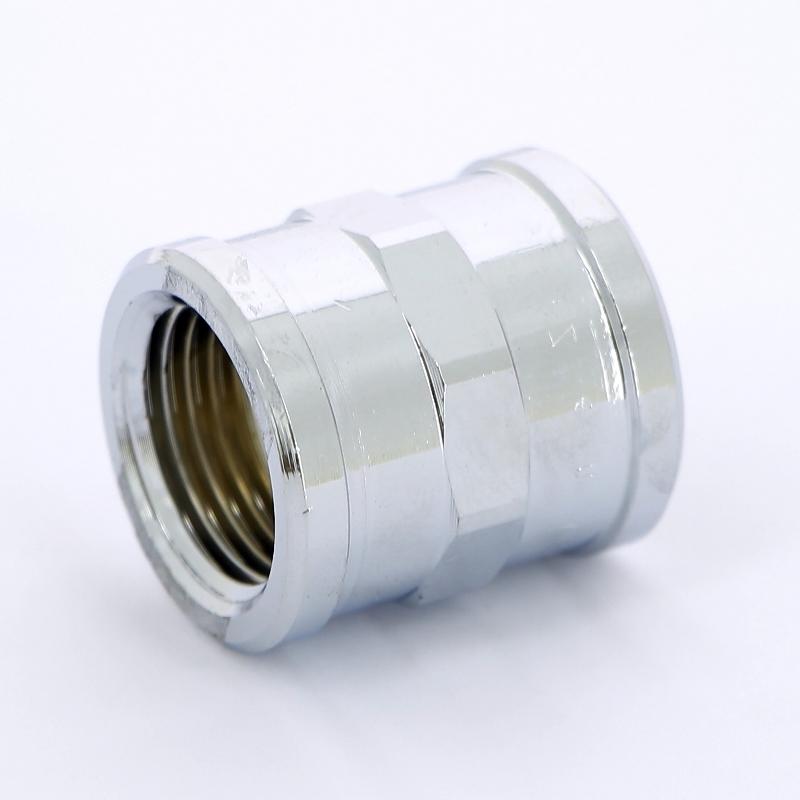 Муфта резьбовая (ВР) 1/2" бронза хром VIEGA (447762)