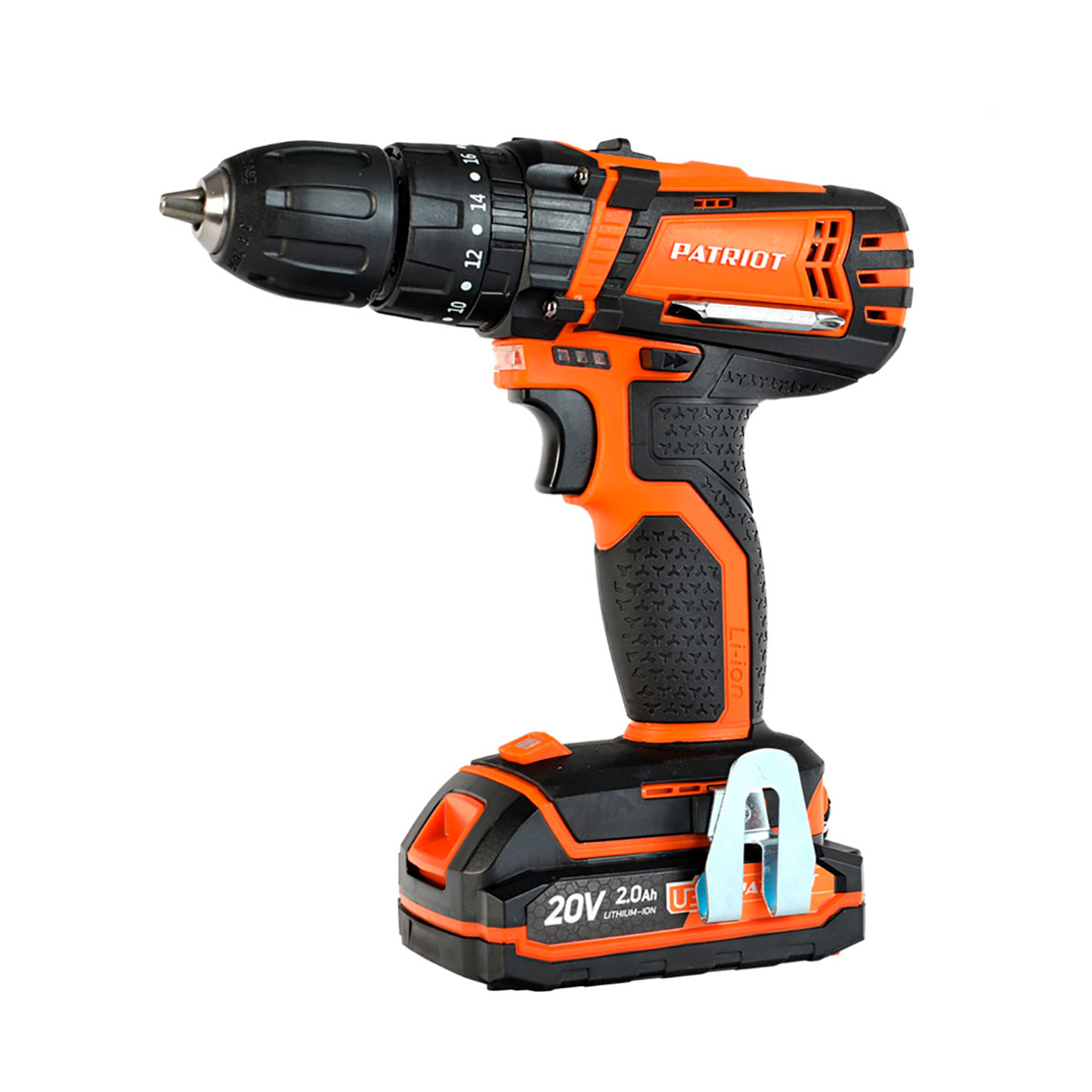 Дрель-шуруповерт аккум. br 201ues-h (1/10) "patriot" 180201205