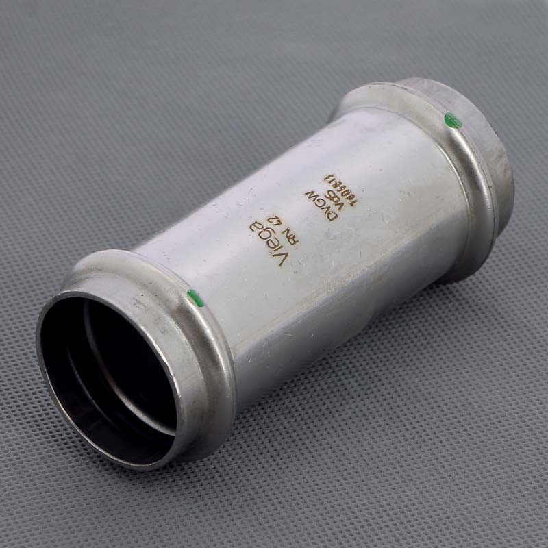 Муфта пресс надвижная 42 нержавеющая сталь Sanpress Inox VIEGA