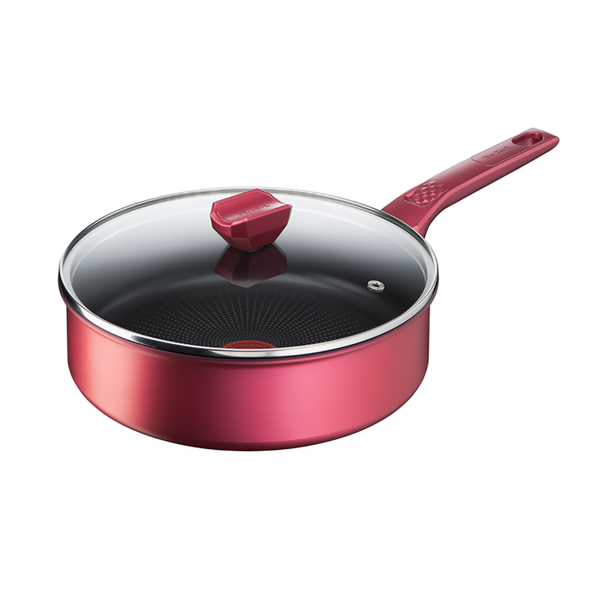 Сотейник антипригарн. "daily chef" 24 см стекл. крышка (1/4) "tefal" g2733272