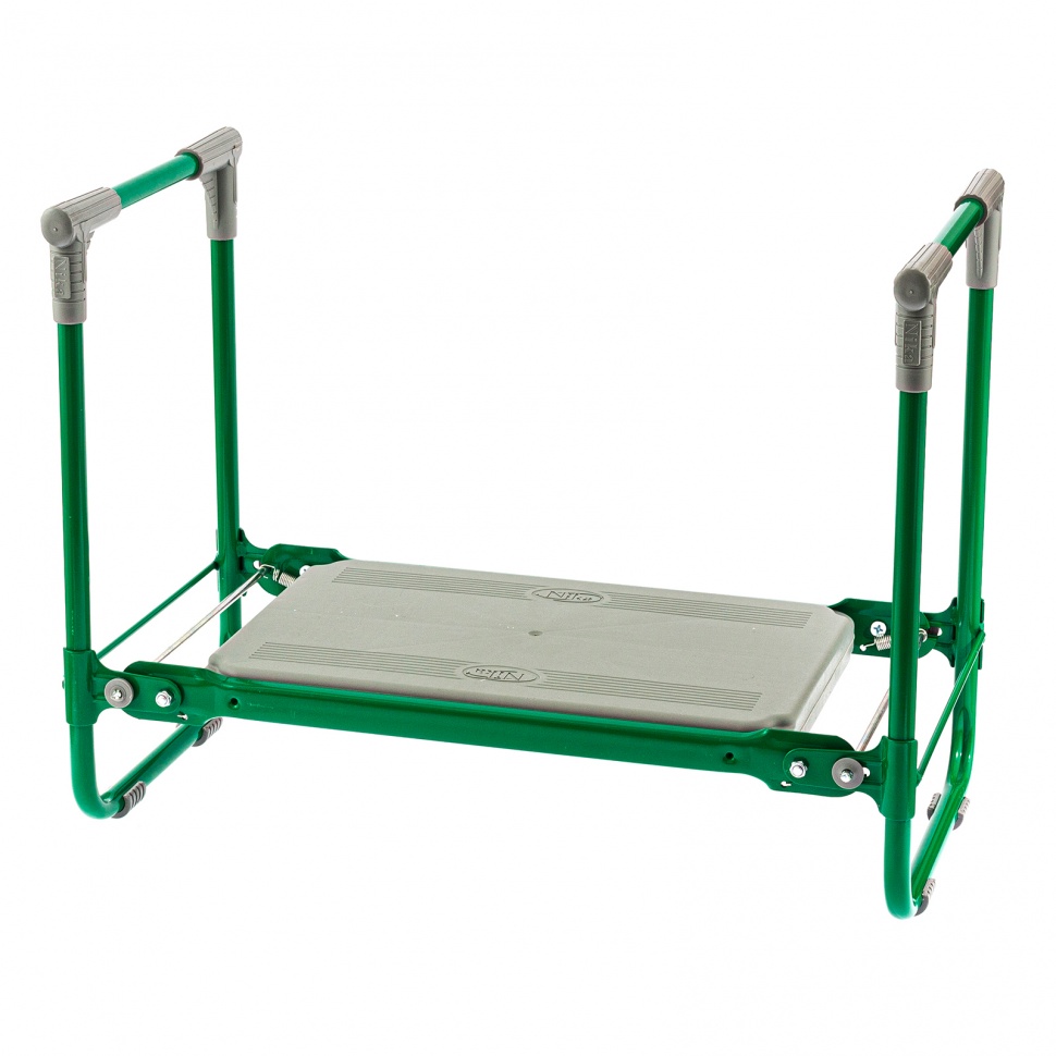 Скамейка садовая Nika, зеленая, (64556)