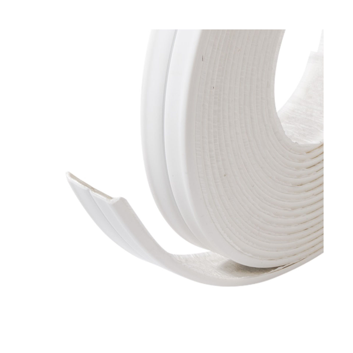 Лента-бордюр самокл. 12,8 мм*3,35 м  белая (1/10) "аккурат"