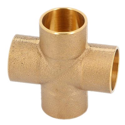 Крестовина резьбовая (ВР) 3/4" бронза VIEGA (320621)