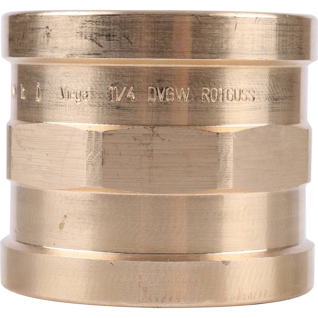 Муфта резьбовая (ВР) 1"1/4 бронза VIEGA (266578)