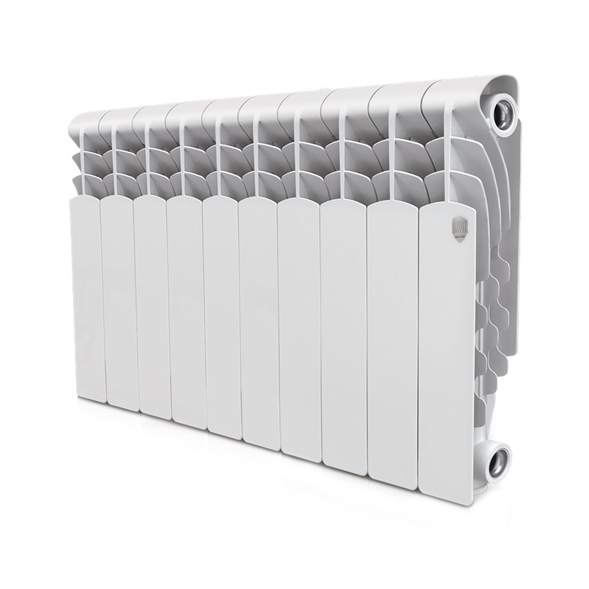 Радиатор алюмин. "revolution 350" 10 секций (1) "royal thermo"