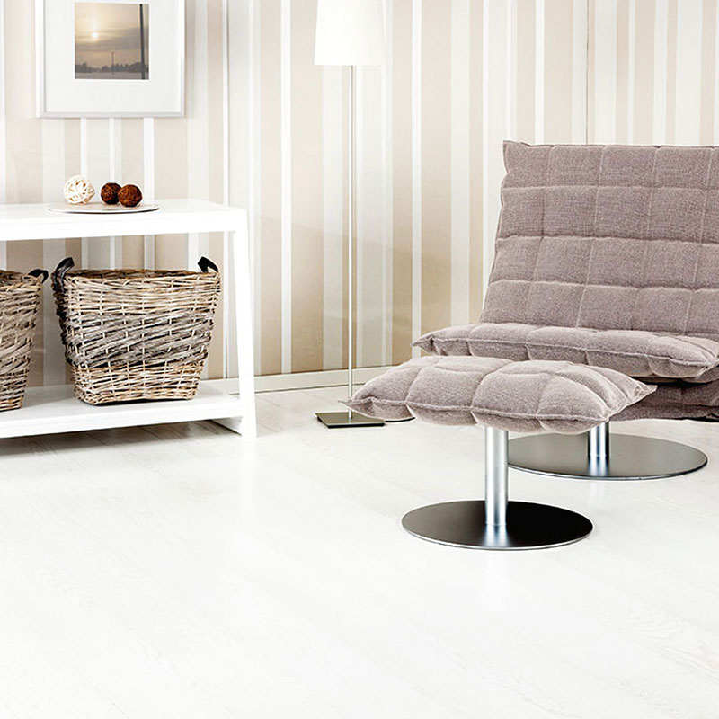 Паркетная доска Upofloor Дуб Уайт Марбл трехполосный Oak White Marble