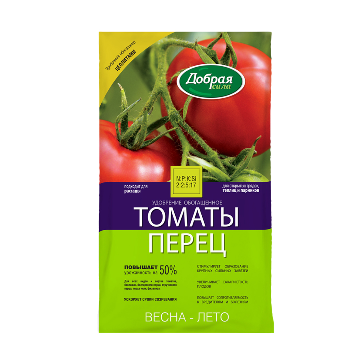 Удобрение "добрая сила" томаты-перец 0,9 кг (12)