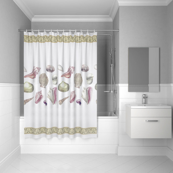 Штора для ванной 180*180 см (peva) (1/40) "iddis" p28pv11i11