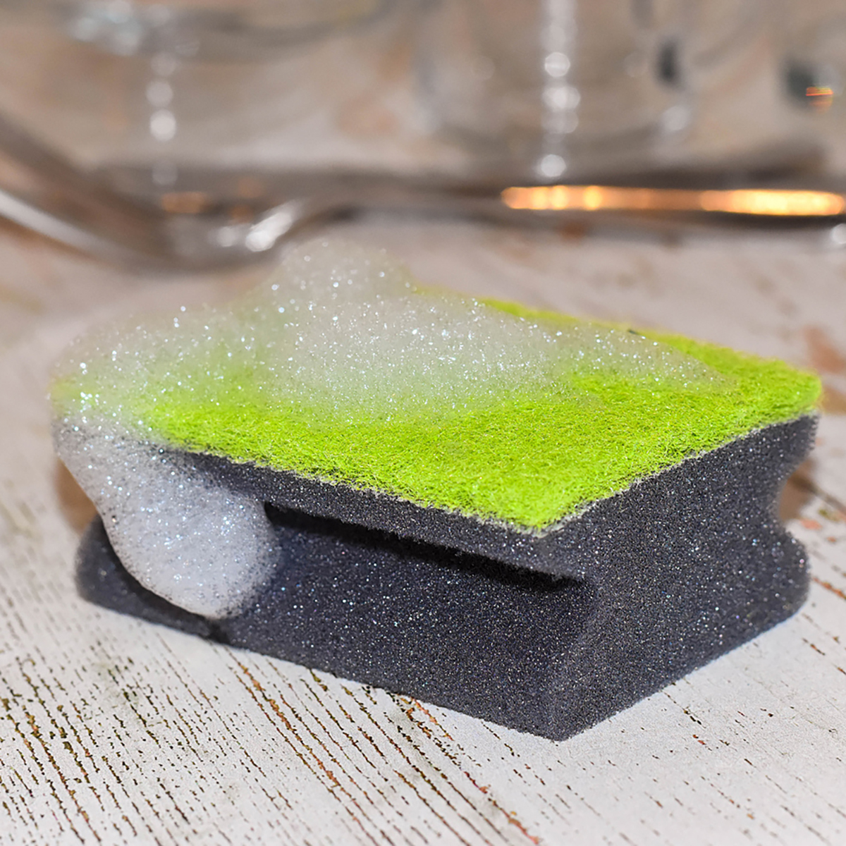 Губки для посуды профил. упак. 2 шт. (1/50) "master fresh"