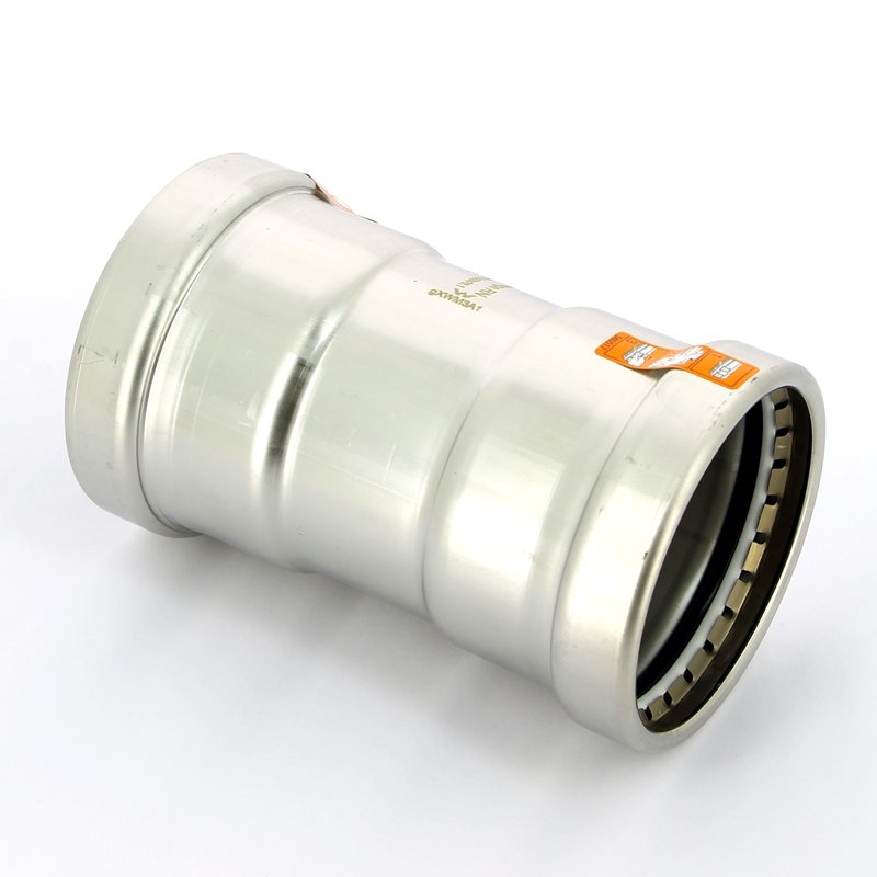 Тройник пресс 76x22x76 нержавеющая сталь Sanpress Inox VIEGA