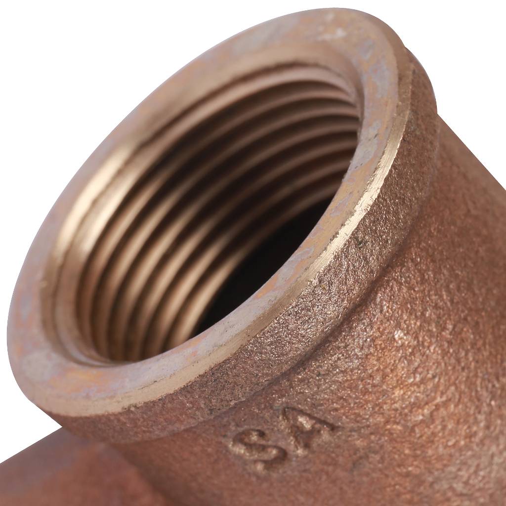 Угол переходной 28x3/4" (ВР) SANHA под пайку бронзовый 140902834