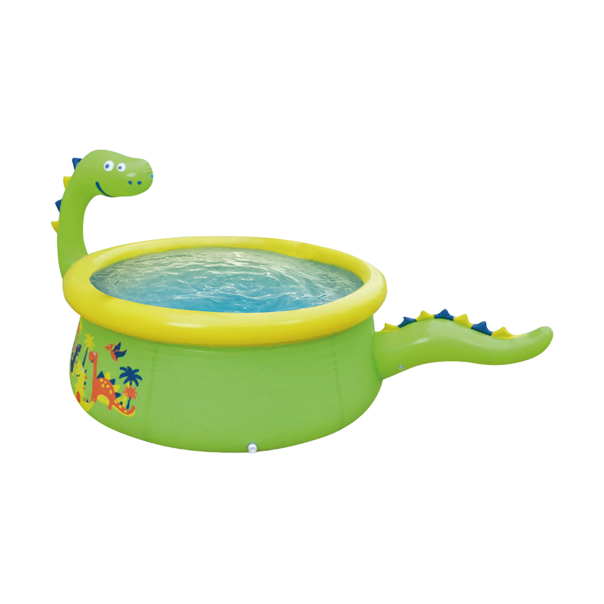 Бассейн надувной круглый "динозавр" 175 х 62 см (1) "sunclub" 17786