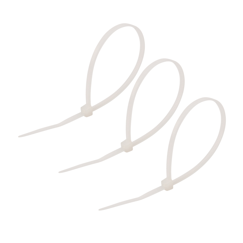 Хомуты нейлон 2,5 х 150 мм (набор 25 шт.), белые (1/10/1000) "rexant" 07-0150-25