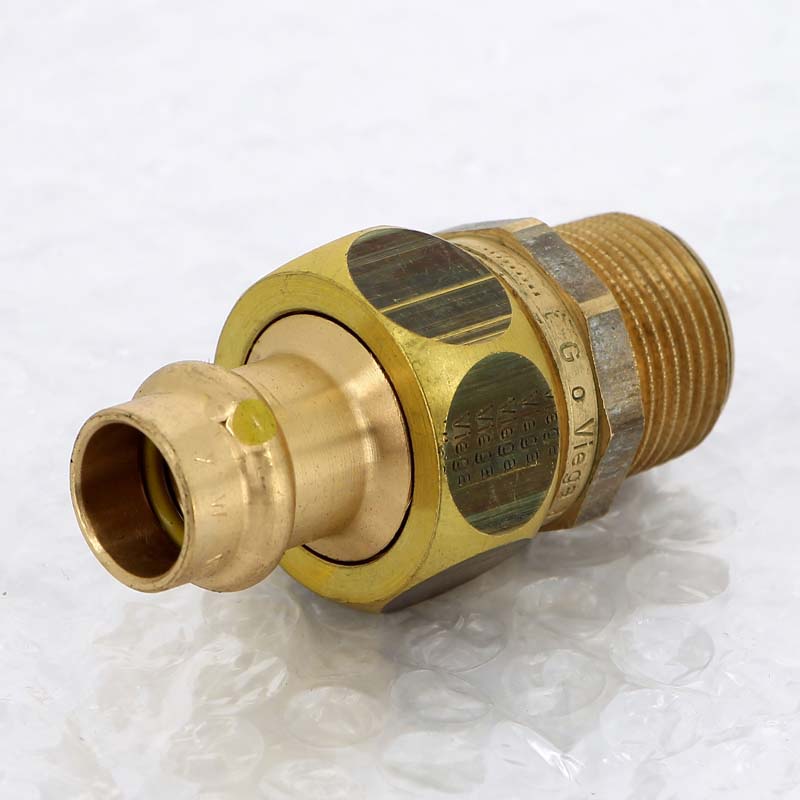 Американка пресс-Н медь плоская прокладка Profipress G VIEGA 15х3/4"