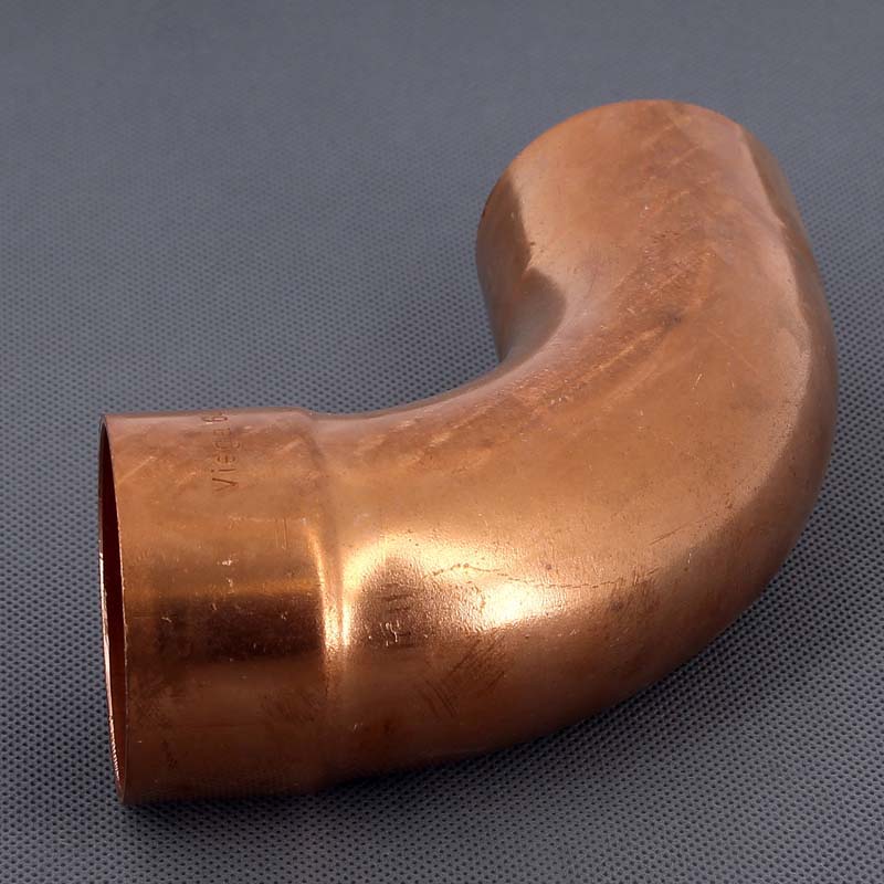 Отвод двухраструбный 90° VIEGA пайка 54 мм медный