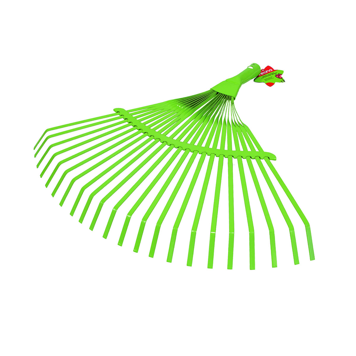 Грабли веерные металл. 22 плоских зуба, усиленные 390 мм (1/50) "feona"  004-0004