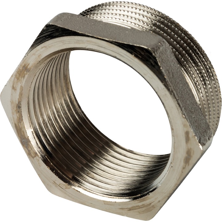 Футорка редукционная НВ 1"1/4 x 1" никель STOUT