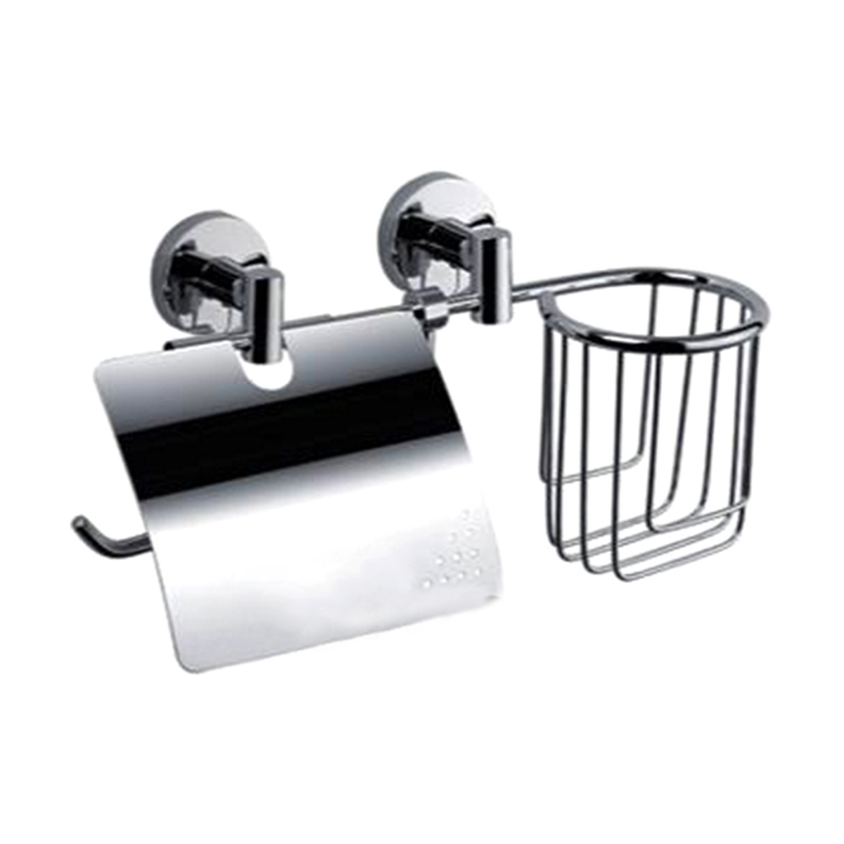 Держатель для туал. бумаги и освежителя воздуха f1703-1, хром (1/20/40) "frap"