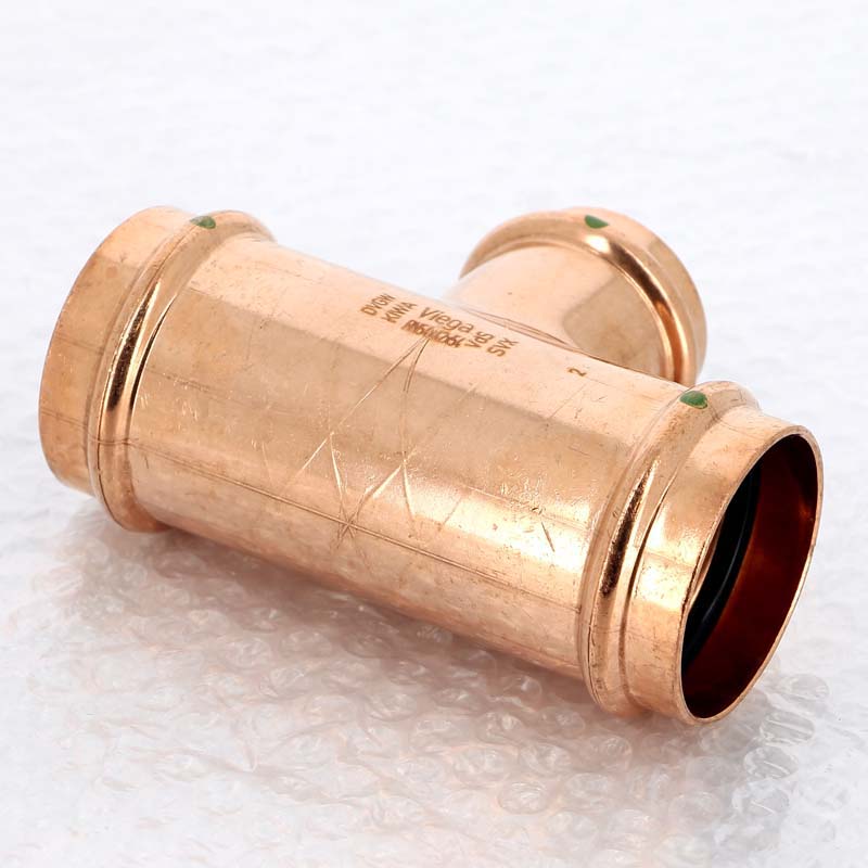 Тройник пресс медный Profipress VIEGA 54x42x54