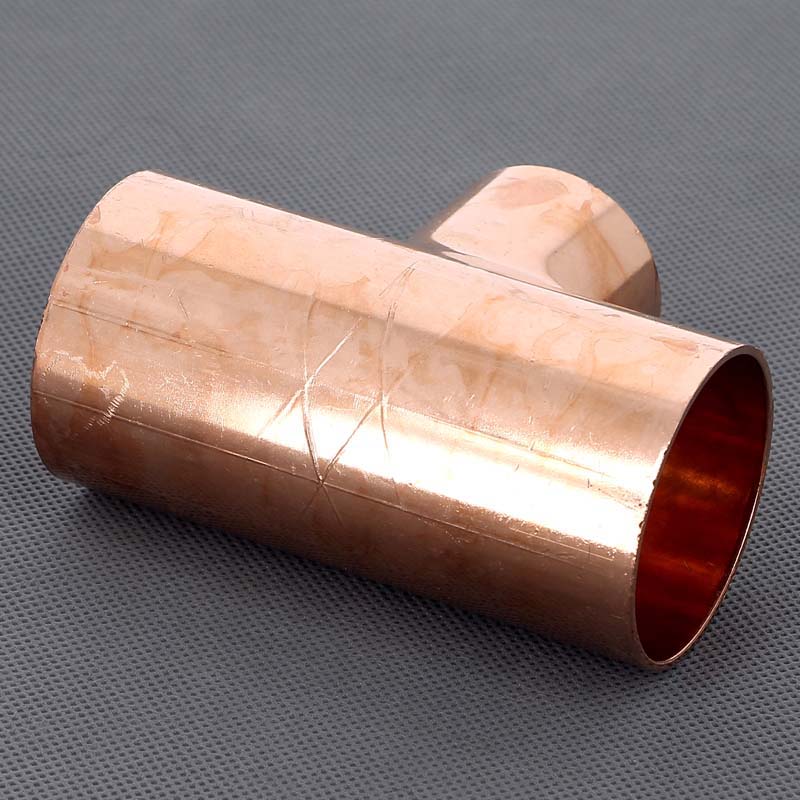 Тройник переходной под пайку 54 х 42 х 54 мм VIEGA медный