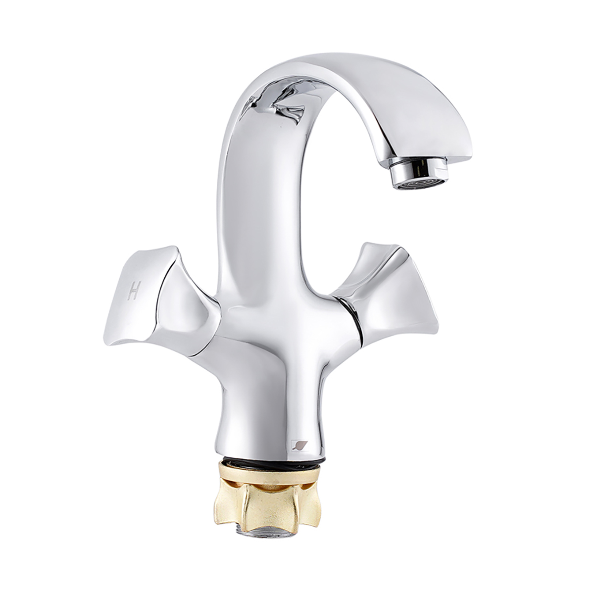 Смеситель для умывальника псм-717-38 (1/10) "профсан"