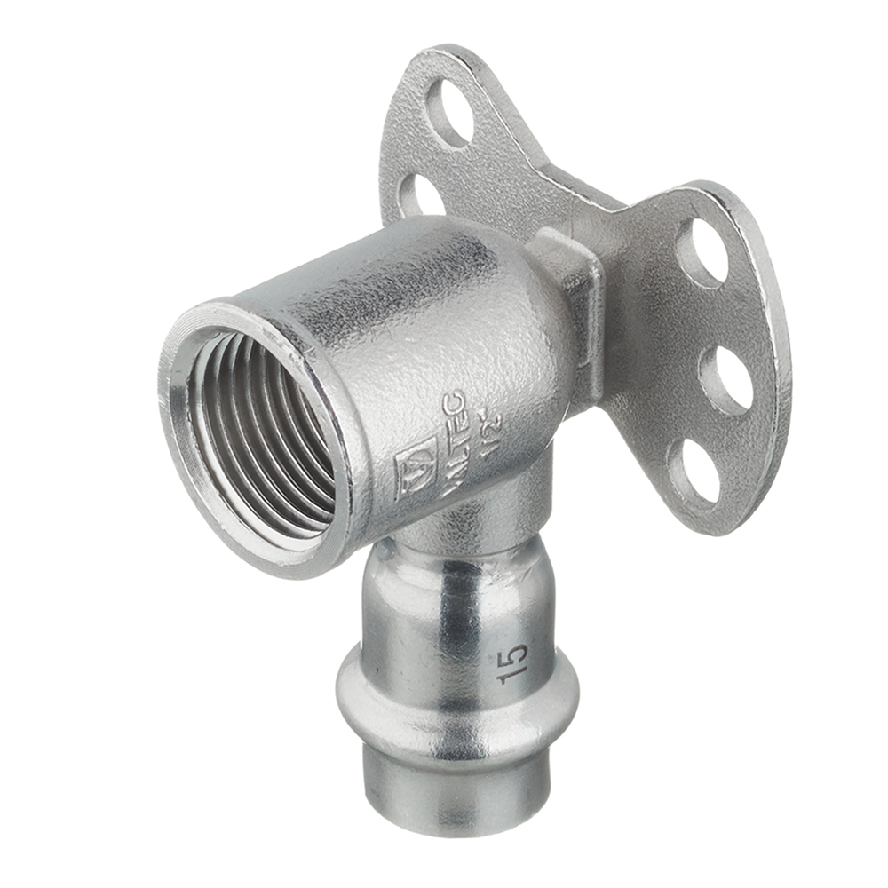 Водорозетка В-пресс 15 x 1/2" нержавеющая сталь VALTEC