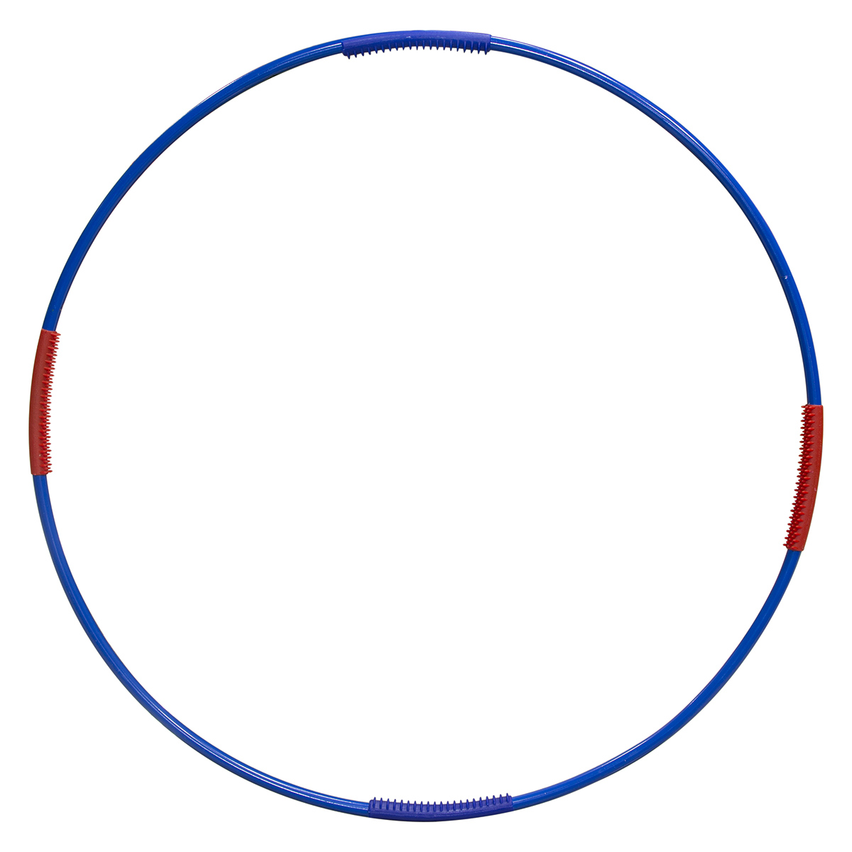 Обруч гимнастический d=900 мм, стальной  с массажными насадками 900 г (1/10)
