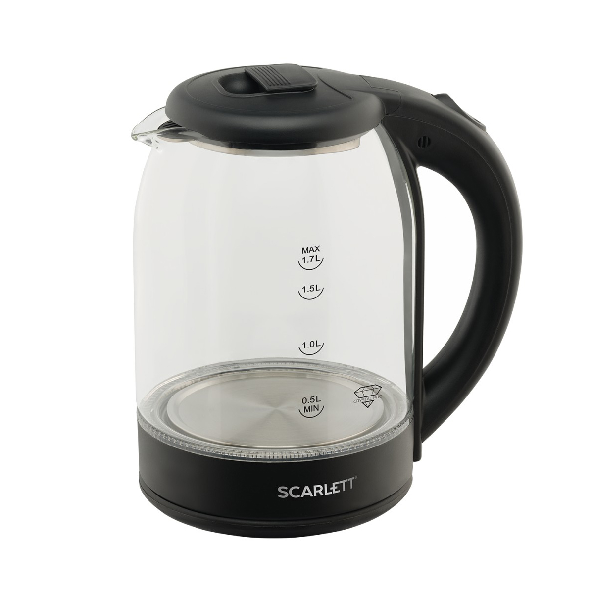 Чайник электр. sc-ek27g90 1,7 л стекло (1/12) "scarlett"