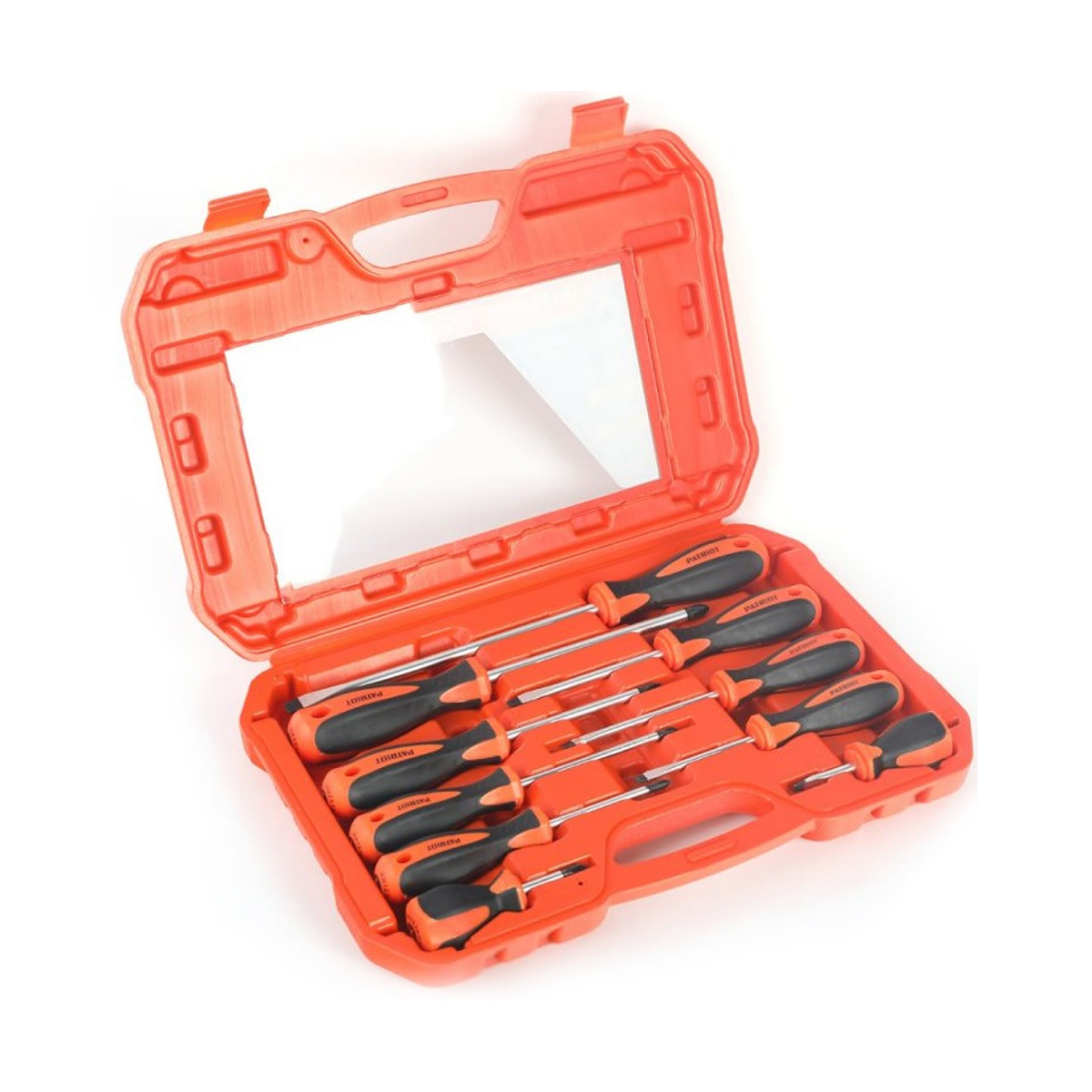 Отвертки ssp-10 набор 10 шт. (кейс) (1/10) "patriot" 350003001