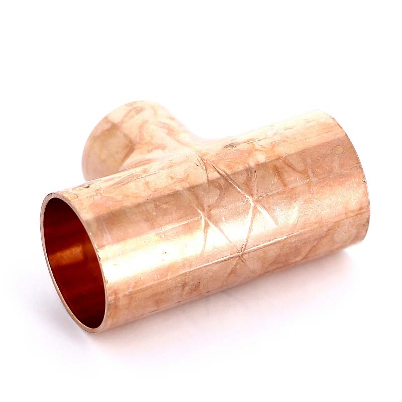 Тройник переходной под пайку 35 х 28 х 35 мм VIEGA медный