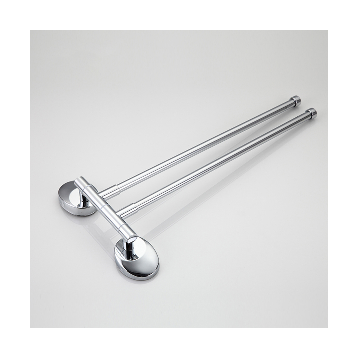 Полотенцедержатель поворотный двойной f1612, хром (1/20/40) "frap"