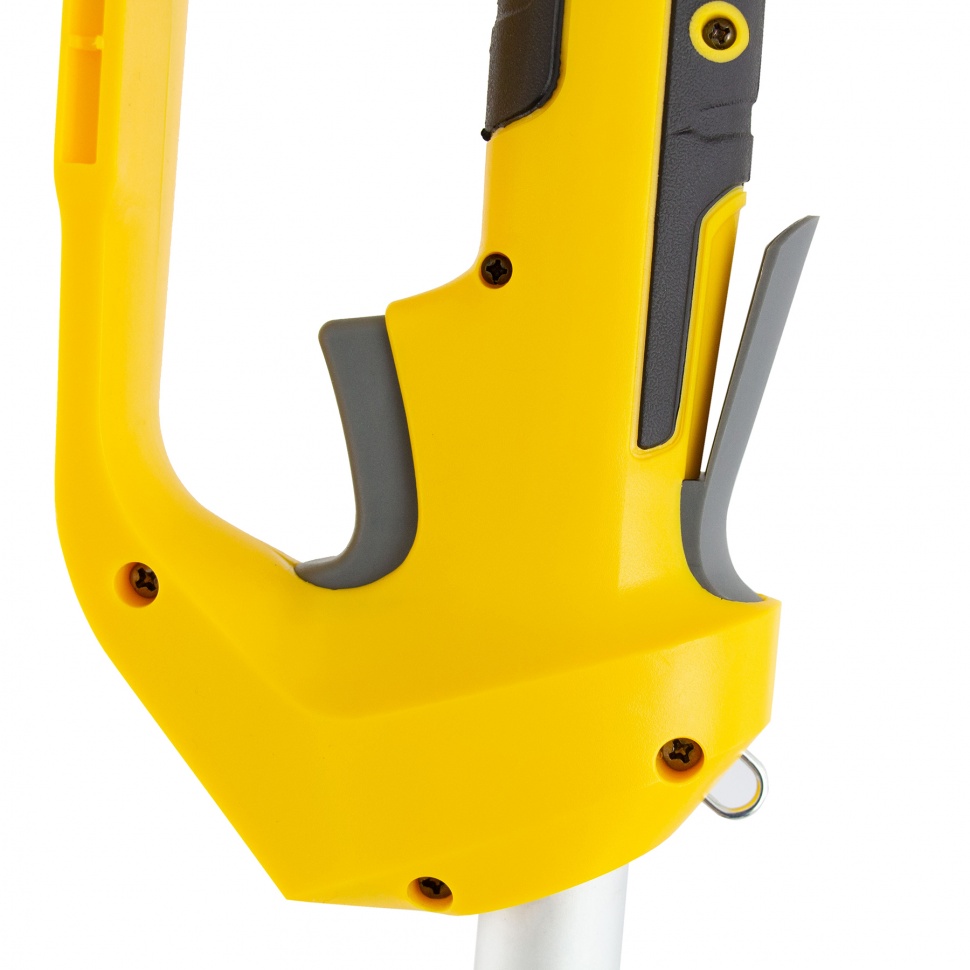 Триммер электрический TE-1200, 1200 Вт, 380 мм, катушка + диск, разборная штанга Denzel (96611)