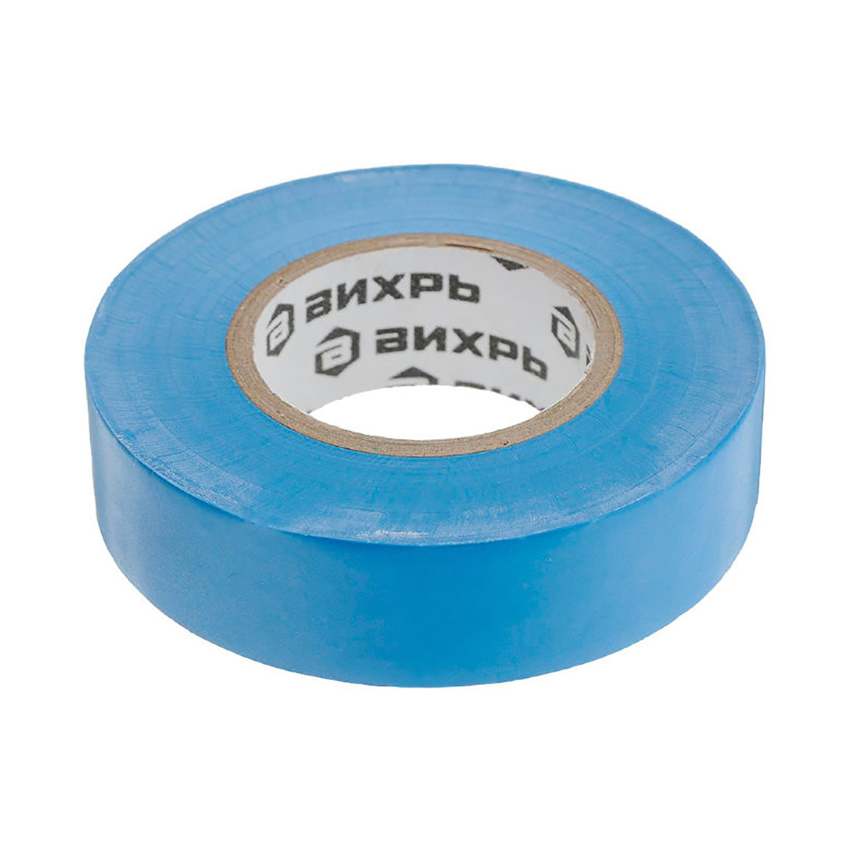 Изолента пвх 19 мм х 20 м синяя (10) "вихрь"