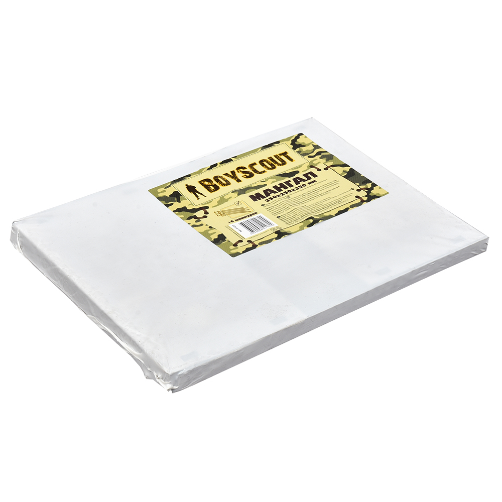 Мангал 350*250*350 мм нержав., 6 шампуров (1/10) "boyscout" 61235