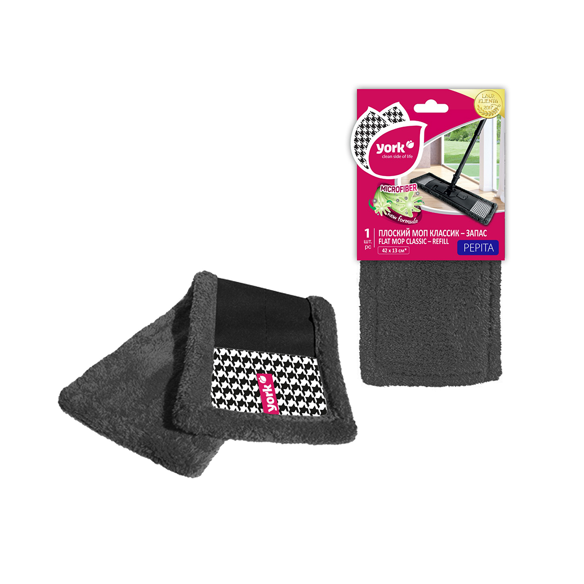 Насадка к швабре "стайл классик пепита" (1/48) "york"