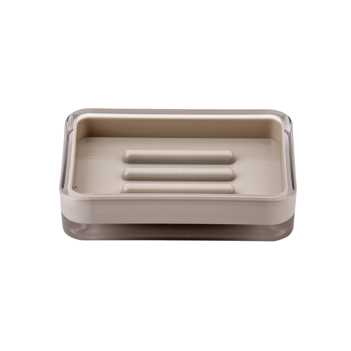 Мыльница "aya" акрил (бежевый) (1/12) "swensa" swp-7018bg-04