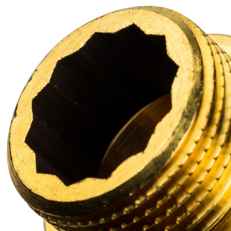 Удлинитель резьбовой ВН 3/4" x 25 мм латунь STOUT