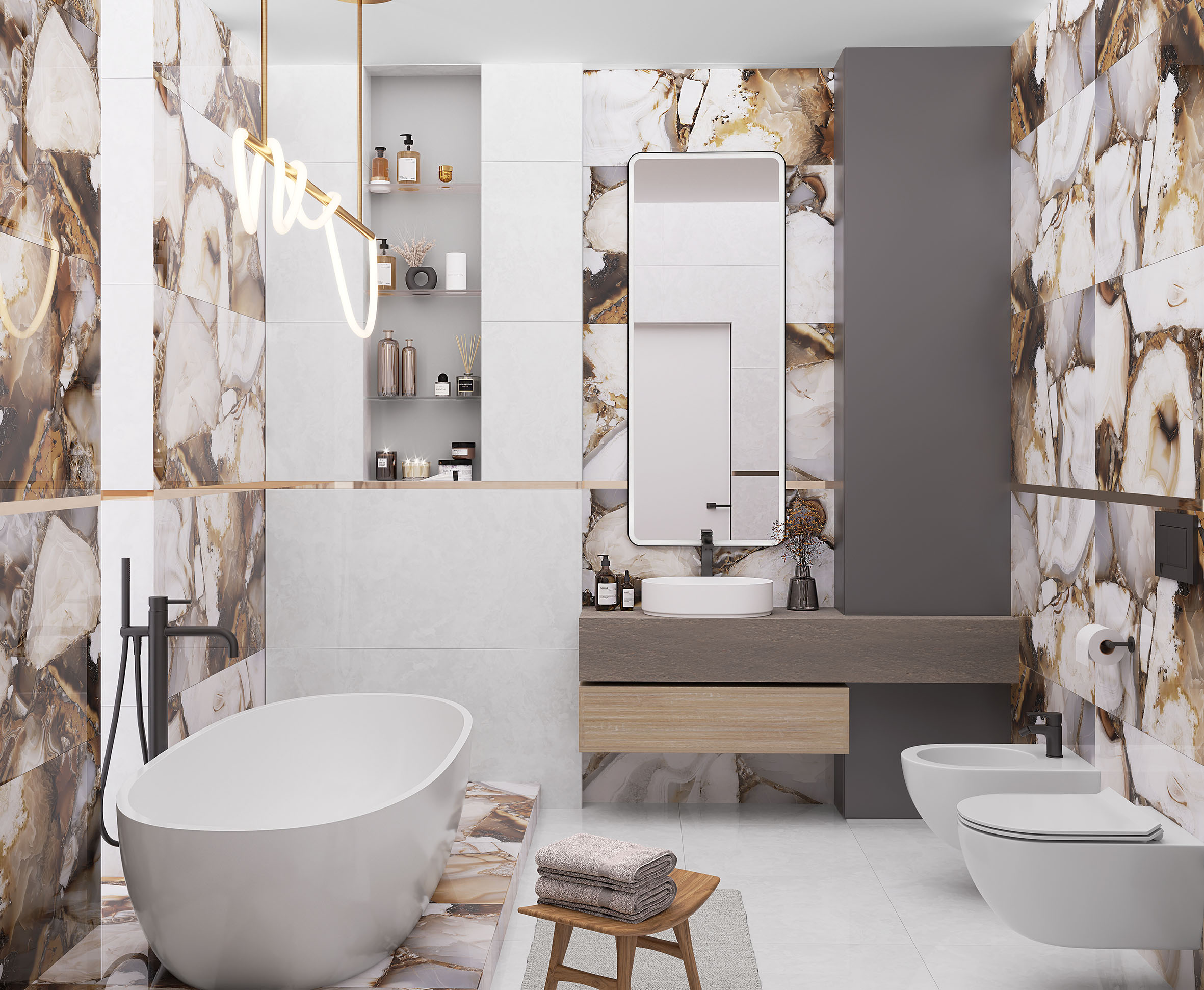 Sirius gold керамогранит полированный 60x120