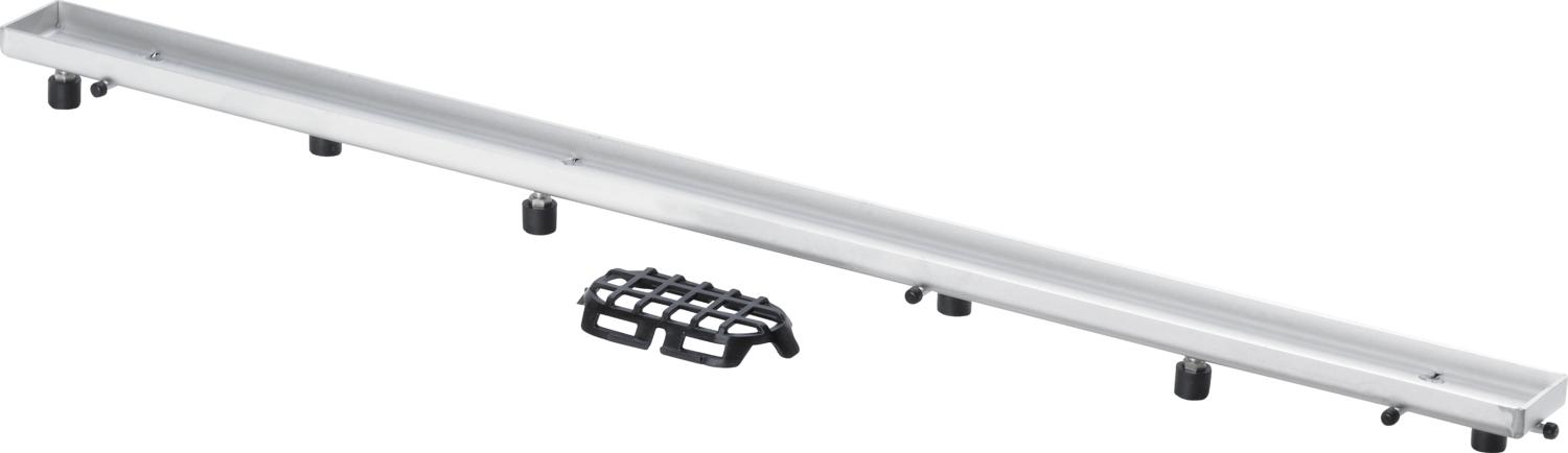 Лоток душевой Advantix VIEGA Visign ER13 1000 мм с решеткой под плитку, нерж.сталь