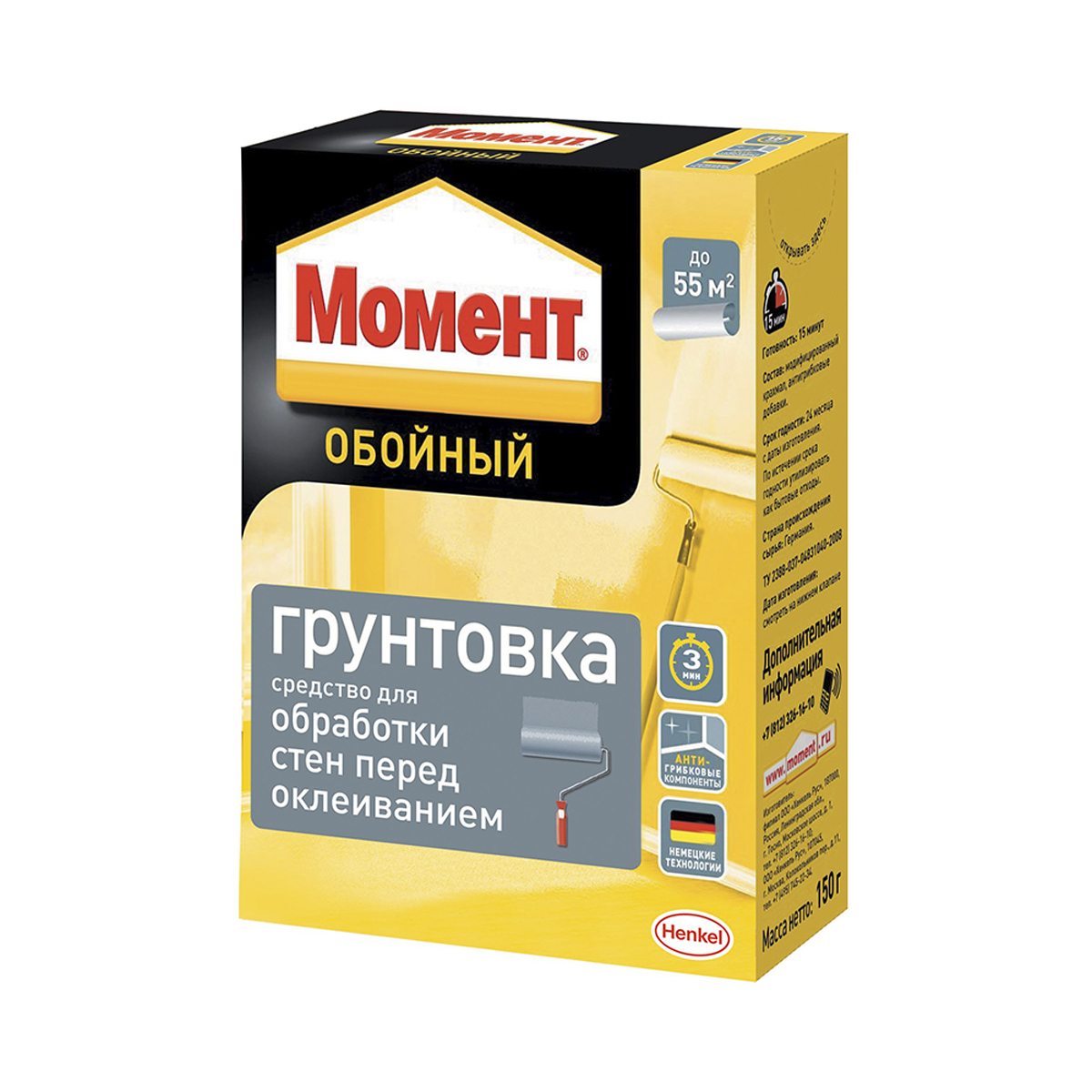 Грунтовка момент 150 г (1/24)  хенкель