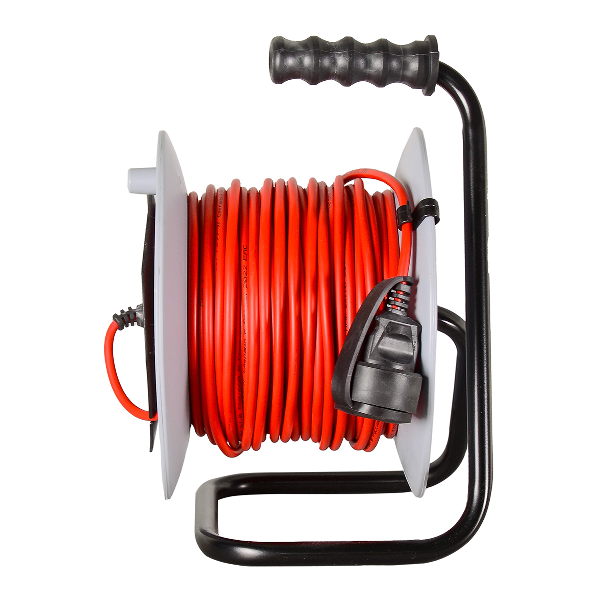 Удлинитель на катушке су-2х1-30/2вр 1 розетка, 30 м 2*1 мм (1) "ресанта"