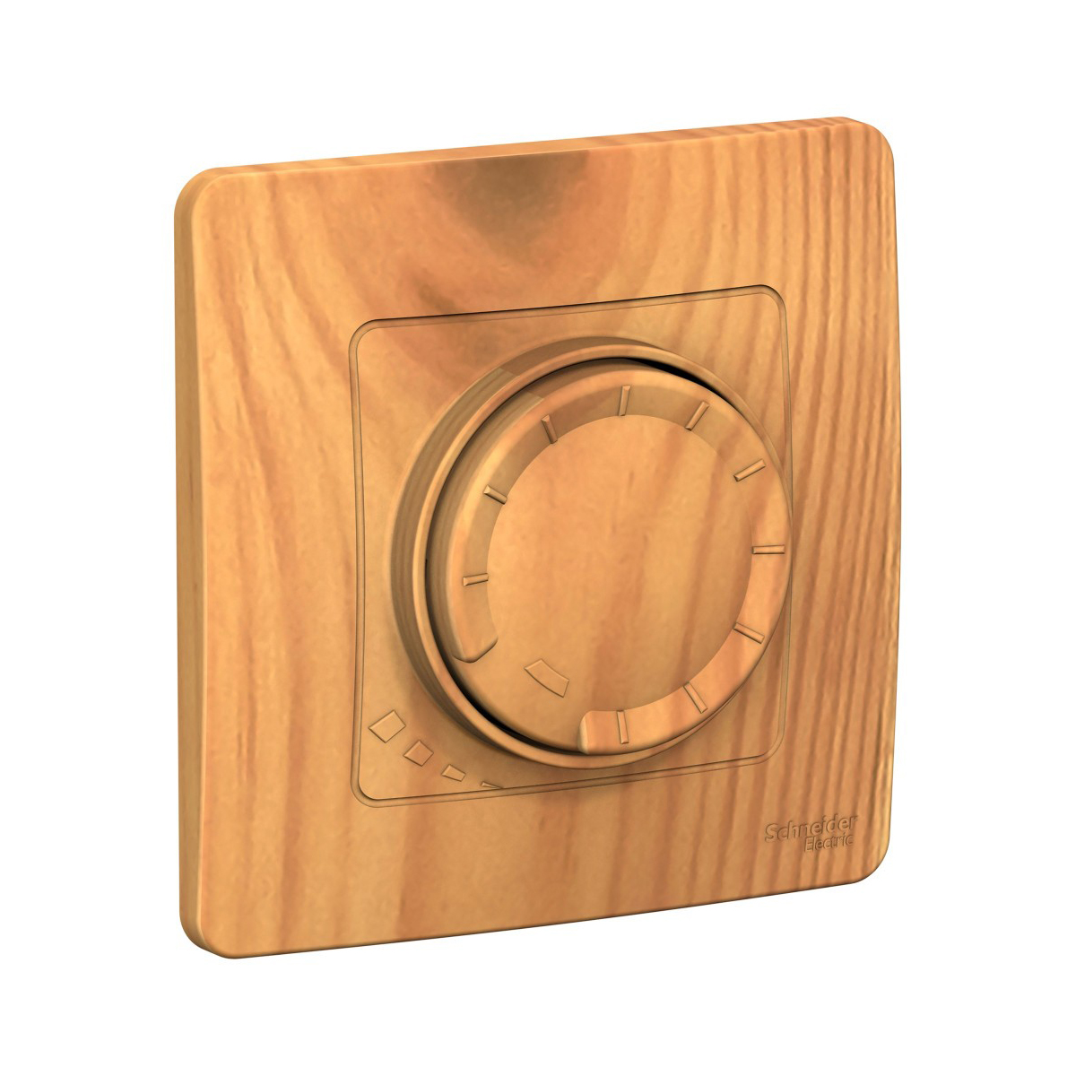 Диммер "blanca" 400 вт, ясень (1/8/16) "schneider"