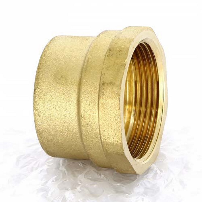 Муфта редукция 1/2" x 3/8" (ВР) латунь UNI-FITT