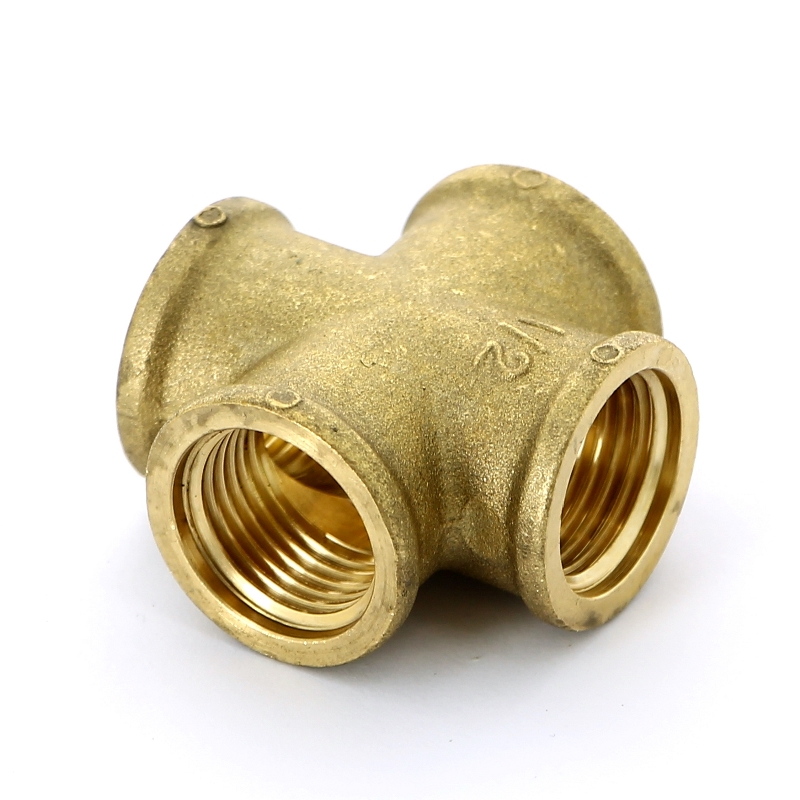 Крестовина (ВР) 1/2" латунь UNI-FITT