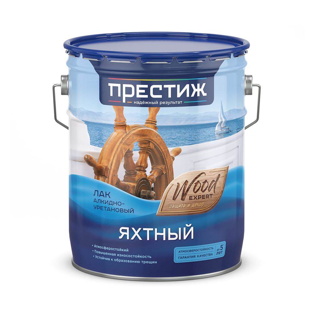 Лак яхтный матовый 10 л (1) "престиж"