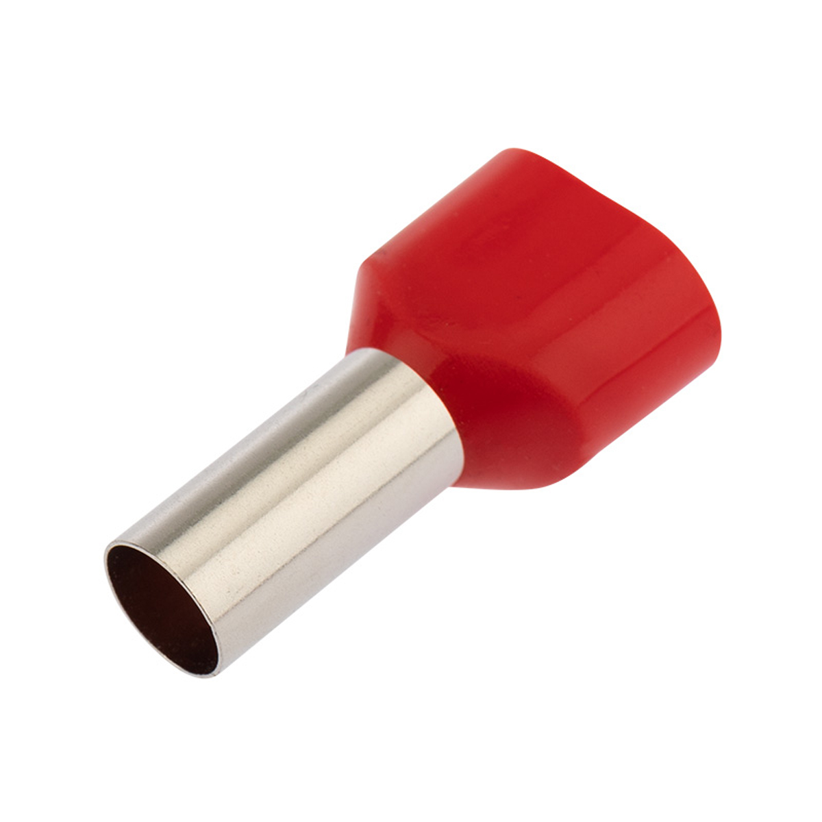 Наконечники штыревые втулочные изолир. ншви(2) 10-14 упак. 10 шт (красные) (1/10) "rexant" 06-0413-a