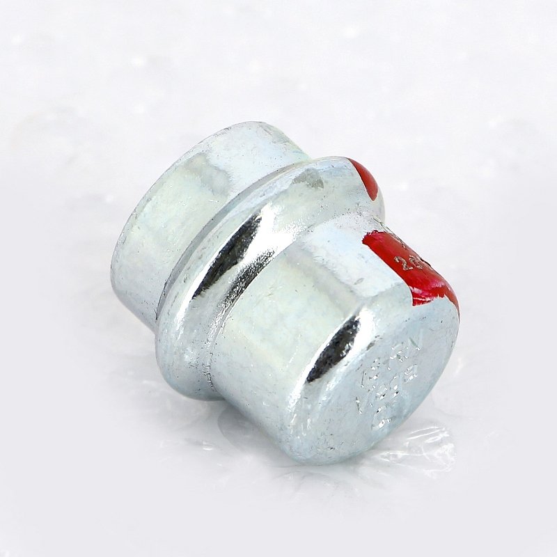 Заглушка пресс 42 оцинкованная сталь Prestabo VIEGA