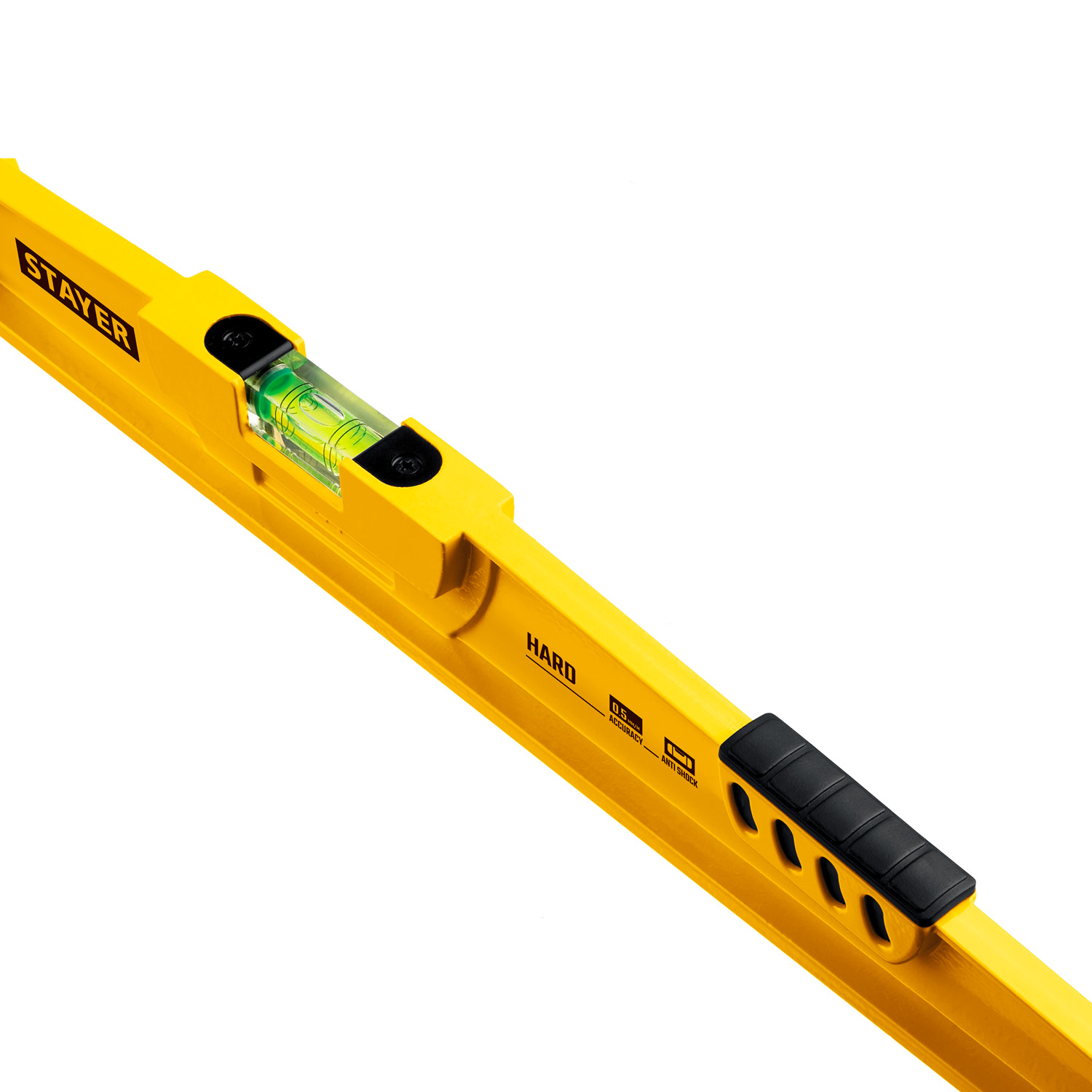 STAYER HARD, 600 мм, с зеркальным глазком, литой уровень, Professional (3483-060)