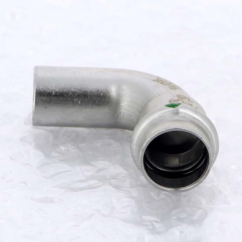 Угол-вставка пресс 45°18 нержавеющая сталь Sanpress Inox VIEGA