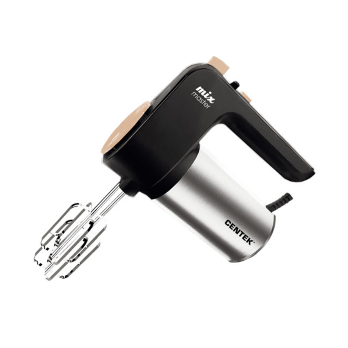 Миксер ct-1123 beige 6 скоростей, 800 вт (1/6) "centek"